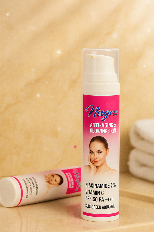 Nuqra Anti-Aging Sunscreen – 2 Piece Glow & Protect Combo