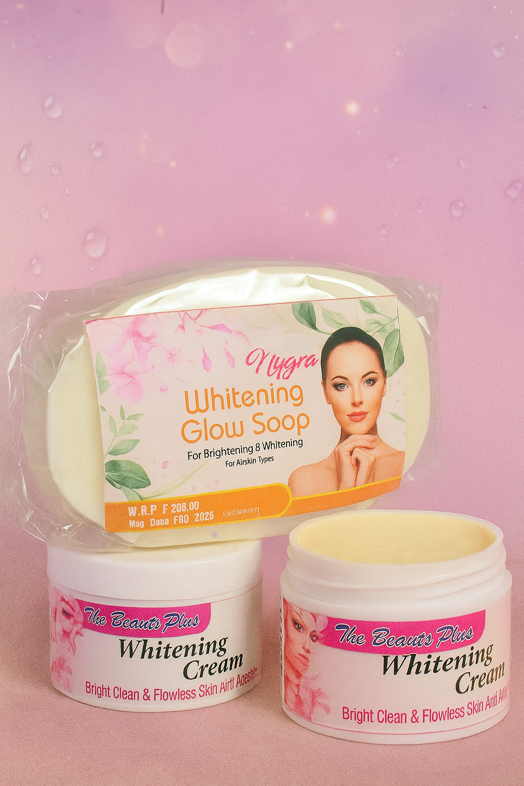 Nuqra Bright Glow Combo – 1 Soap + 2 Creams&nbsp;